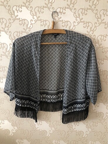 Kısa tül kimono