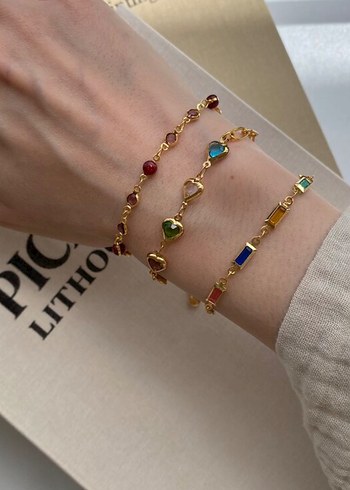 Mini taş bileklik - Görsel 2