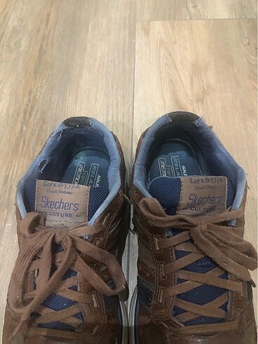 42.5 Beden SKECHERS RELAX FIT 42.5 KAHVERENGİ DERİ