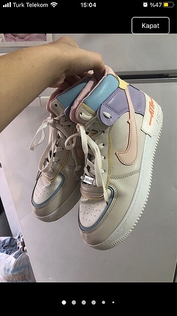 nike ayakkabı bilekli