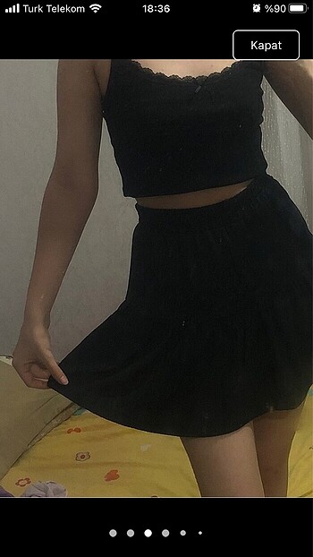 s Beden siyah Renk siyah şort etek mini etek