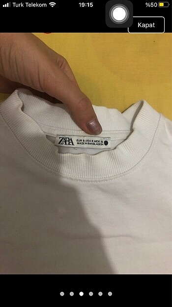 s Beden zara oversize kalın pamuklu kısa kollu tshırt tişört bershka