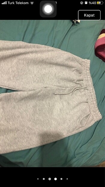 s Beden pamuklu jogger pantolon eşofman gri eşofman nike adidas puma ove