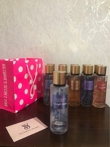 orjinal victoria secret vücut spreyi midnight bloom body mist