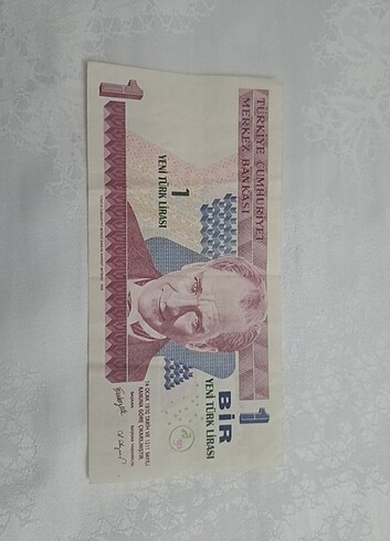  Beden 1 Yeni Türk Lirası 1 YTL A67 2005 yıl basım