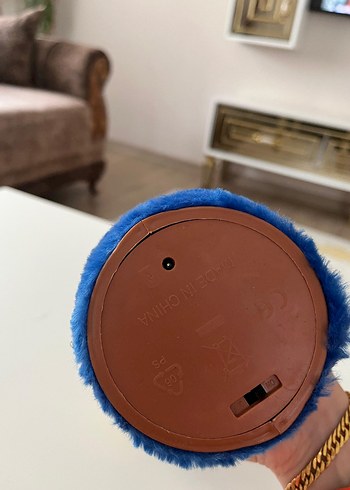  Beden Renk Renkli Pembe Müzikli Peluş Oyuncak