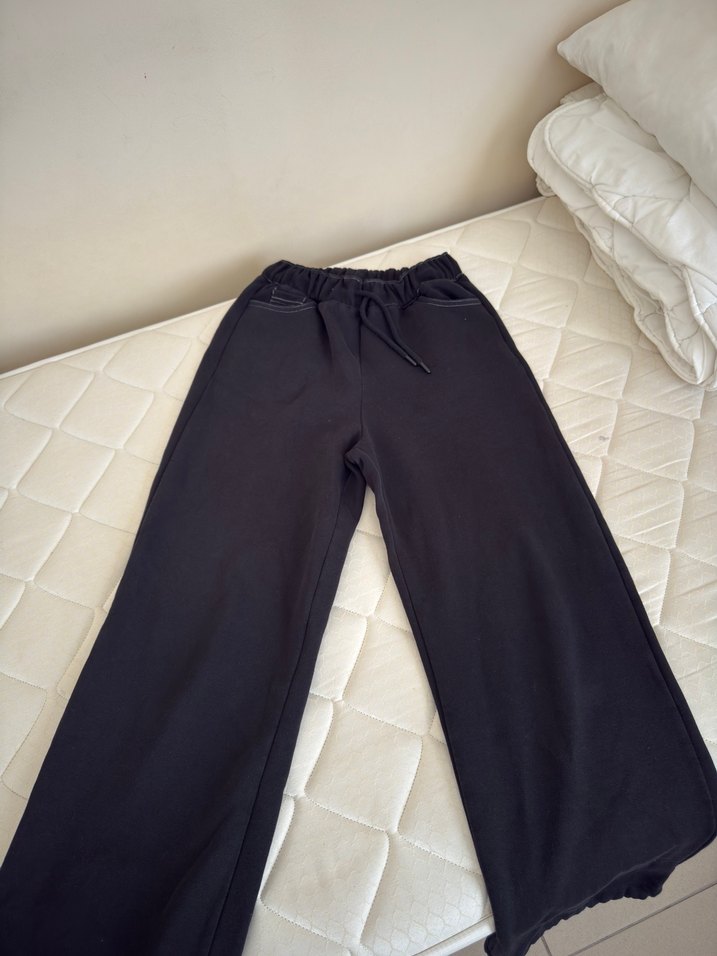 Kadın Siyah eşofman altı - Görsel 4