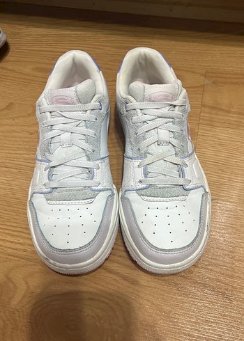 Beyaz Pastel Platform Spor Ayakkabı - Görsel 2