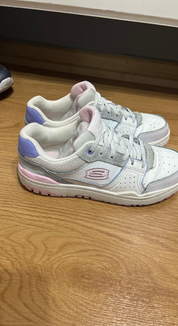 Beyaz Pastel Platform Spor Ayakkabı - Görsel 3