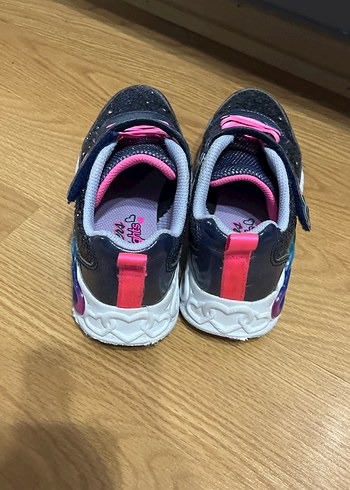 Kız Çocuk Parlak Renkli Spor Ayakkabı ışıklı - Görsel 3