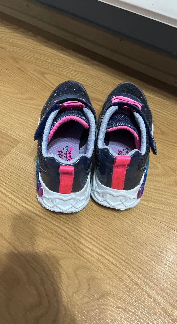 Kız Çocuk Parlak Renkli Spor Ayakkabı ışıklı - Görsel 3
