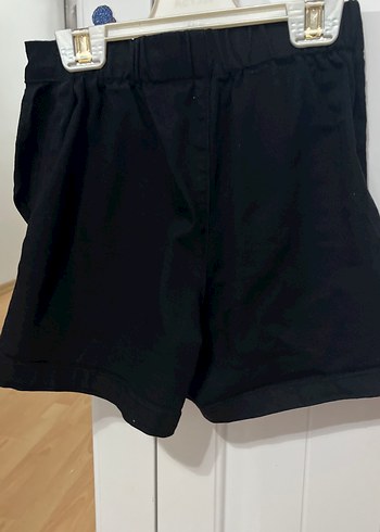 LC Waikiki Siyah çocok Mini Etek Fırfırlı