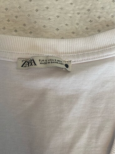 Zara Zara basic penye tişört