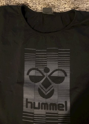 Hummel Siyah Baskılı Kadın Tişört - Görsel 5