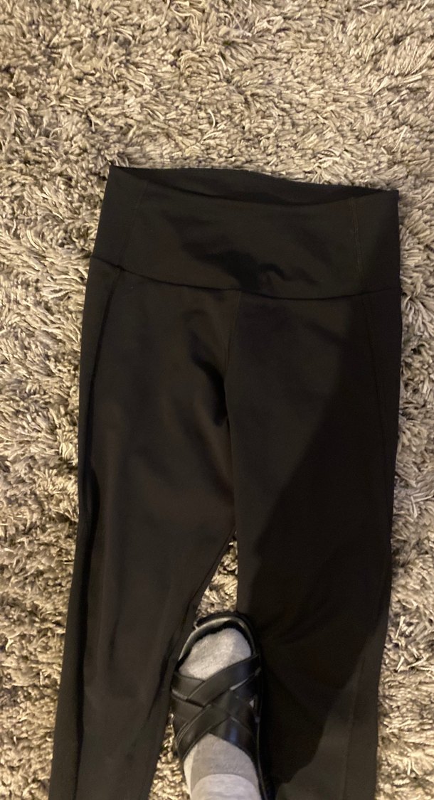 Siyah Kadın  Tayt - Görsel 2