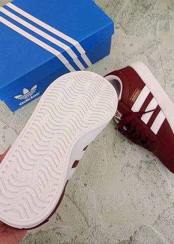 Bordo Adidas Erkek Spor Ayakkabı - Görsel 6