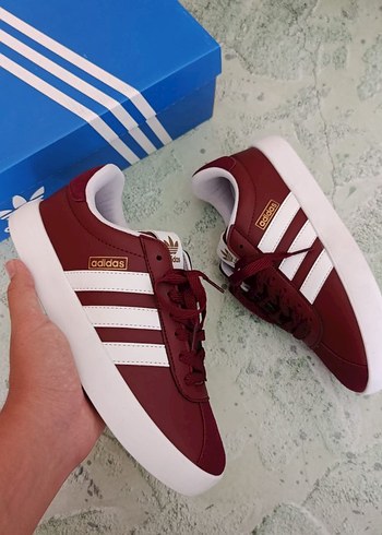 Bordo Adidas Erkek Spor Ayakkabı