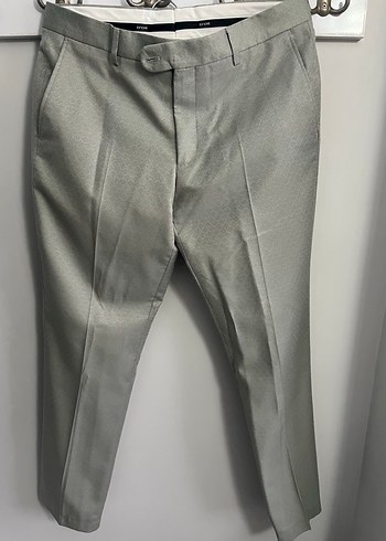 Gri Erkek Kruvaze Takım Elbise - Görsel 4