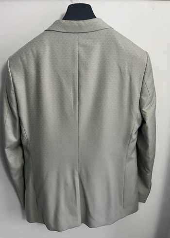 Gri Erkek Kruvaze Takım Elbise - Görsel 2