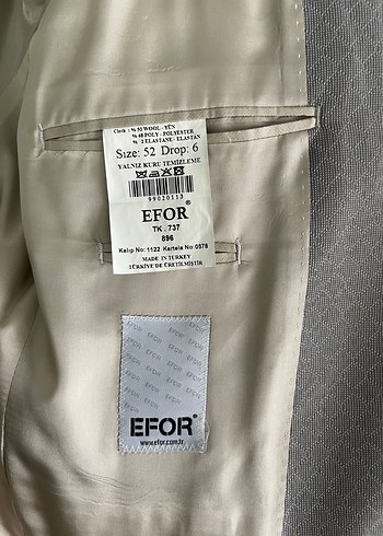 Gri Klasik Kesim Erkek Takım Elbise - Görsel 7