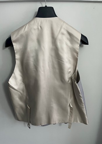 Gri Klasik Kesim Erkek Takım Elbise - Görsel 4