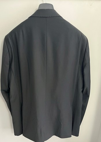 Düğmeli Siyah Erkek Ceket - Görsel 2