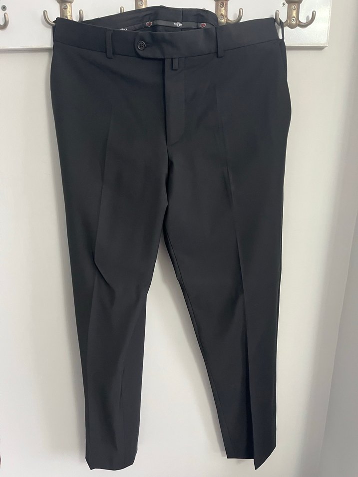 Düğmeli Siyah Erkek Ceket - Görsel 3