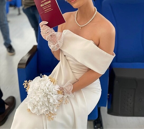 Batty&sam nikah elbisesi