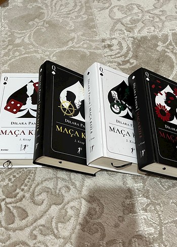 Dilara Pamuklu - Maça Kızı 4 Kitap Set