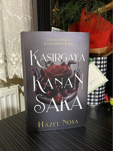 Kasırgaya kanan saka ciltli kitap