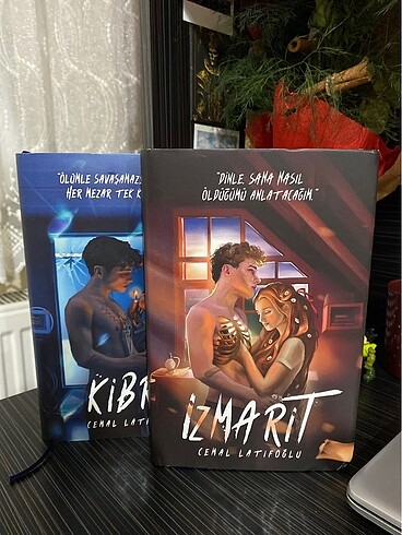 Kibrit ve izmarit ciltli kitap