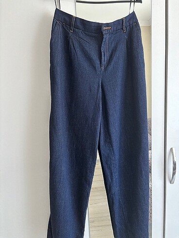 Zara high west wide leg jean