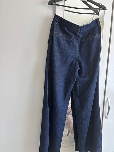 s Beden Zara high west wide leg jean