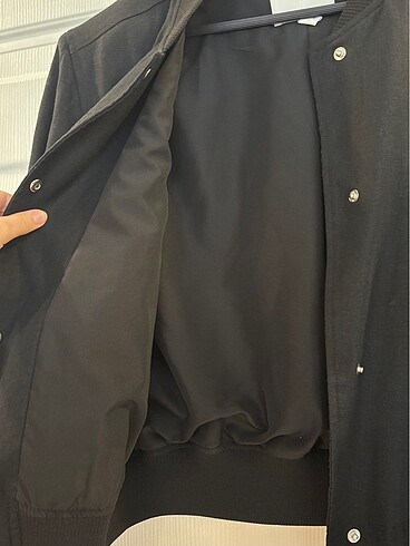 H&M H&M siyah bomber