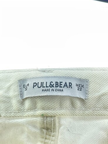 32 Beden beyaz Renk Pull and Bear Jean / Kot %70 İndirimli.
