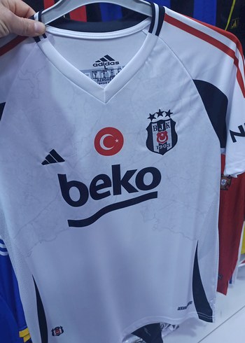 Beyaz Beşiktaş Baskılı Erkek Tişört - Görsel 2