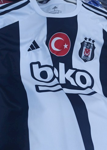 Erkek Beşiktaş Siyah Beyaz Forma - Görsel 6