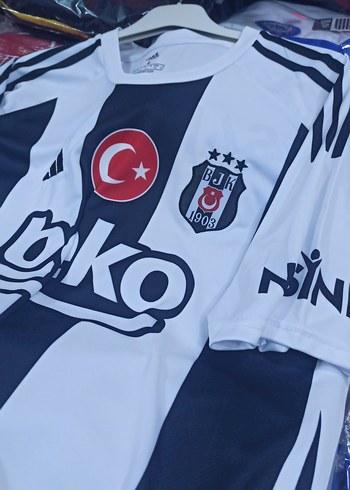 Erkek Beşiktaş Siyah Beyaz Forma - Görsel 12