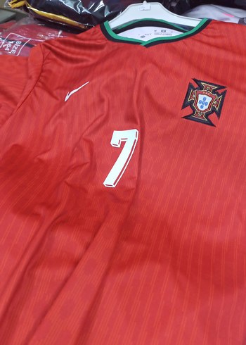 Erkek Kırmızı Dar Kesim Düğmeli Spor Tişört - Görsel 7