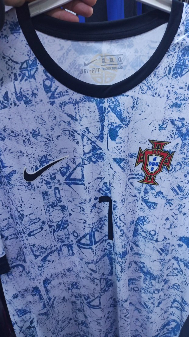 Erkek Mavi Baskılı Kısa Kollu Spor Tişört - Görsel 3