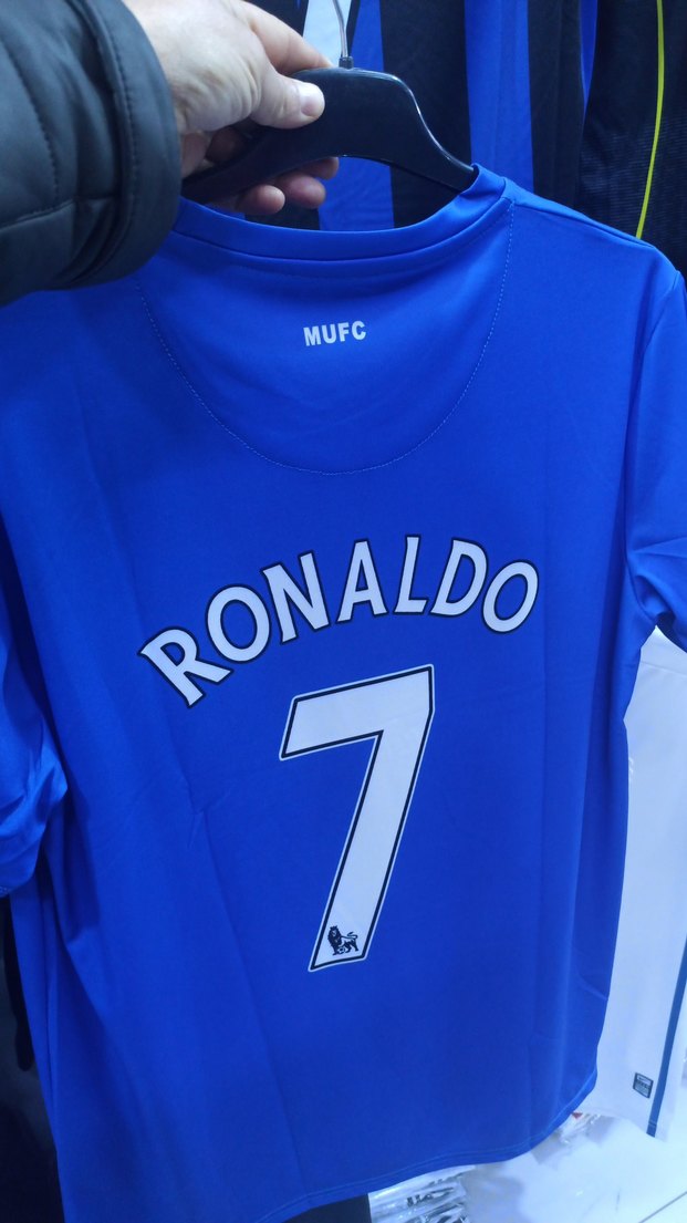 Nike Mavi Manchester United Forma - Görsel 3