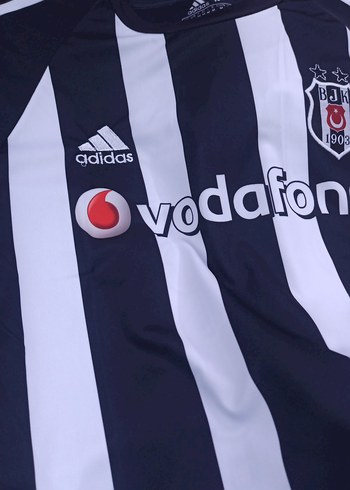 Adidas Beşiktaş Siyah-Beyaz Erkek Forma - Görsel 9