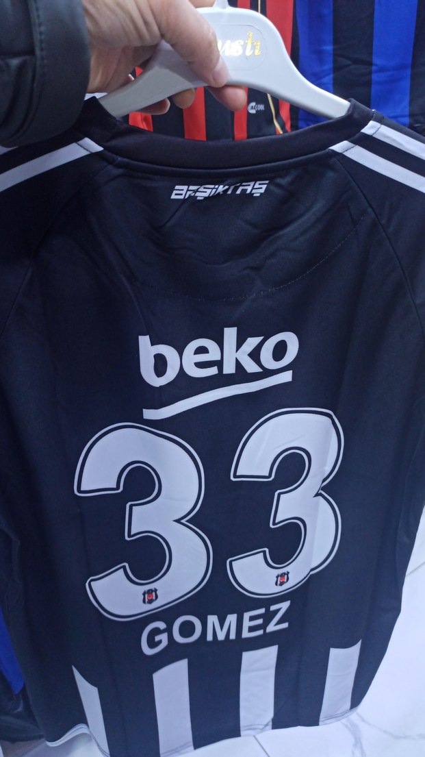 Adidas Beşiktaş Siyah-Beyaz Erkek Forma - Görsel 3