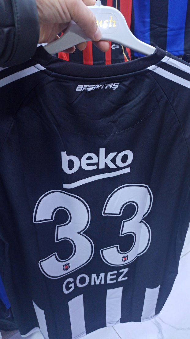 Adidas Beşiktaş Siyah-Beyaz Erkek Forma - Görsel 4