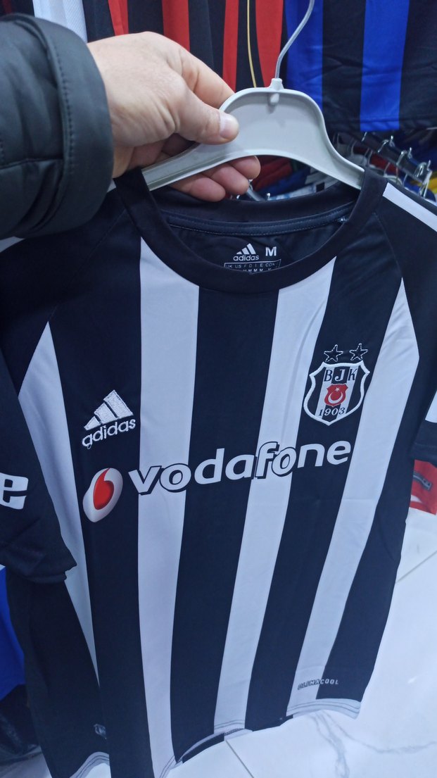Adidas Beşiktaş Siyah-Beyaz Erkek Forma - Görsel 2