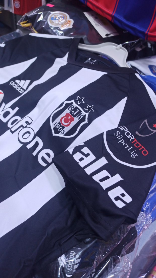 Adidas Beşiktaş Siyah-Beyaz Erkek Forma - Görsel 5