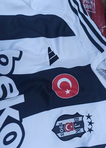 BJK Erkek Pamuklu Baskılı Kısa Kollu Tişört - Görsel 7