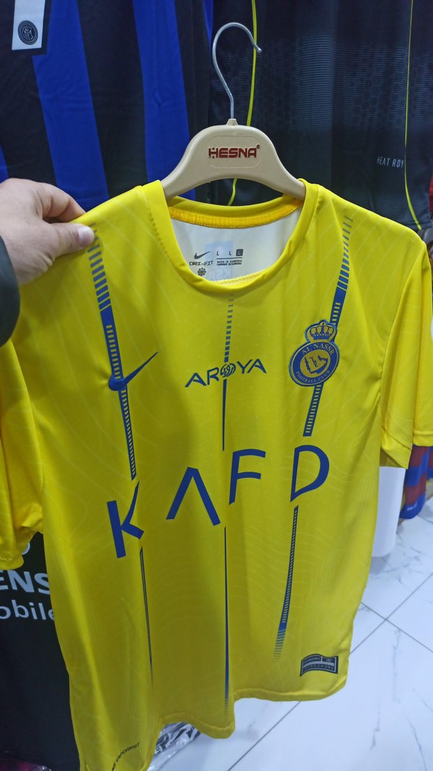 Sarı Erkek Spor Tişörtü Velcro Detaylı - Görsel 2