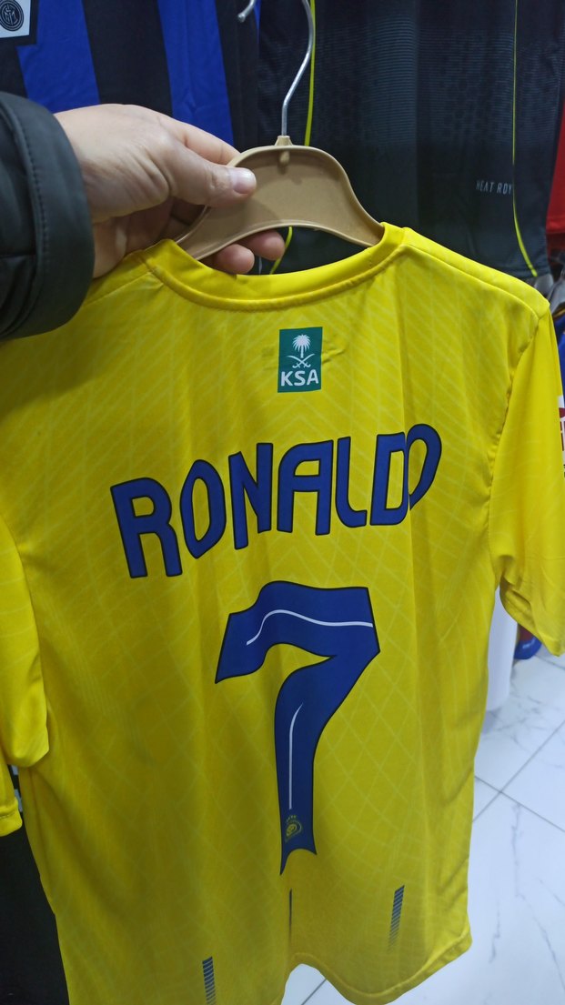 Sarı Erkek Spor Tişörtü Velcro Detaylı - Görsel 4