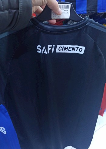 Siyah BJK Erkek Forma, Kısa Kollu, Dar Kesim - Görsel 3